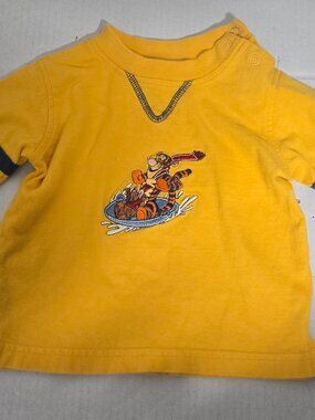 Disney Baby Tigger Long Sleeve Shirt | 3–6 Months | Winnie the Pooh Embroidered